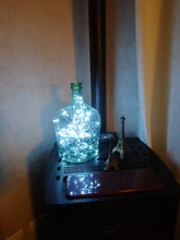 Light-String Decoration Garland Courtyard-Lamp Christmas-Lights Fairy LED Bedroom Garden