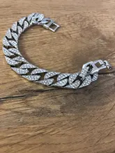 De moda simple exagerado de cadena de metal de Versión amplia de las mujeres pulseras de ins viento roja red mismo estilo de la joyería para las mujeres