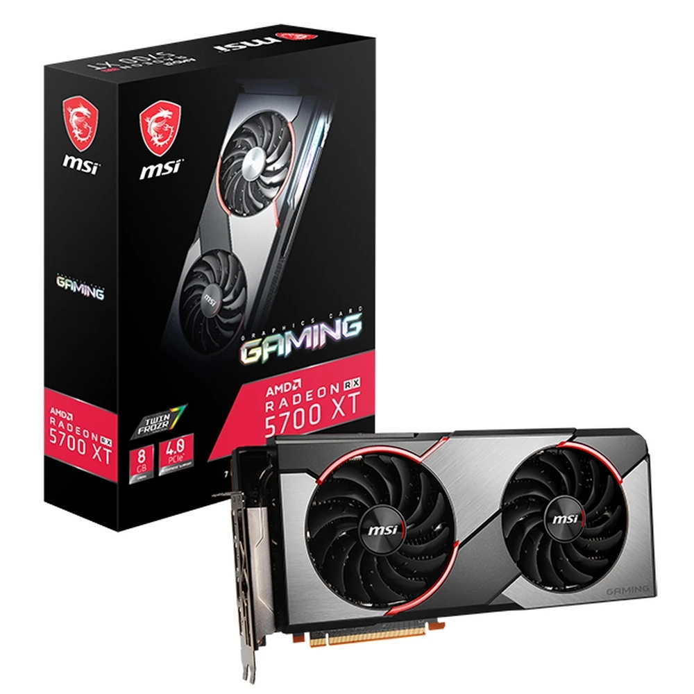 Видеокарта MSI Gaming AMD Radeon RX 5700XT 1905MHz 8192MB 14000MHz 256 bit RTL [RX 5700 XT GAMING]
