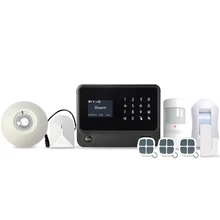 Système d'alarme de porte intelligent, Kit de contrôle à distance sans fil, GSM/Android/IOS, capteur de mouvement, pour la sécurité de la maison