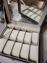 BOBO BIRD-organizador de Caja expositor de relojes de muñeca de polipiel, caja de almacenamiento, soporte para reloj, estuche de exposición de joyería, saat kutusu