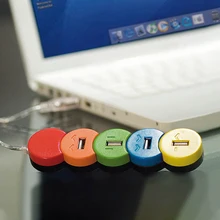 4-Порты и разъёмы usb-хаб разноцветный 149523