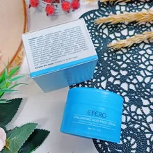 EFERO-suero de esencia de ácido hialurónico, crema facial hidratante de caracol para Día, antiedad, blanqueamiento de arrugas, crema facial brillante