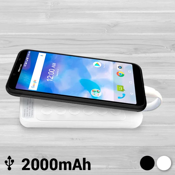  Power Bank with Suction Pads 2000 mAh 145325