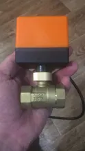 Electric Actuator Thread-Ball-Valve Water-Gas-Oil Brass Motorized 2-Way DN20/DN25 220V