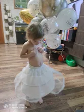 2019 vestido de las niñas de 3 capas enagua de flores fiesta de Navidad vestido de la princesa vestidos infantiles para niñas niños cumpleaños vestidos