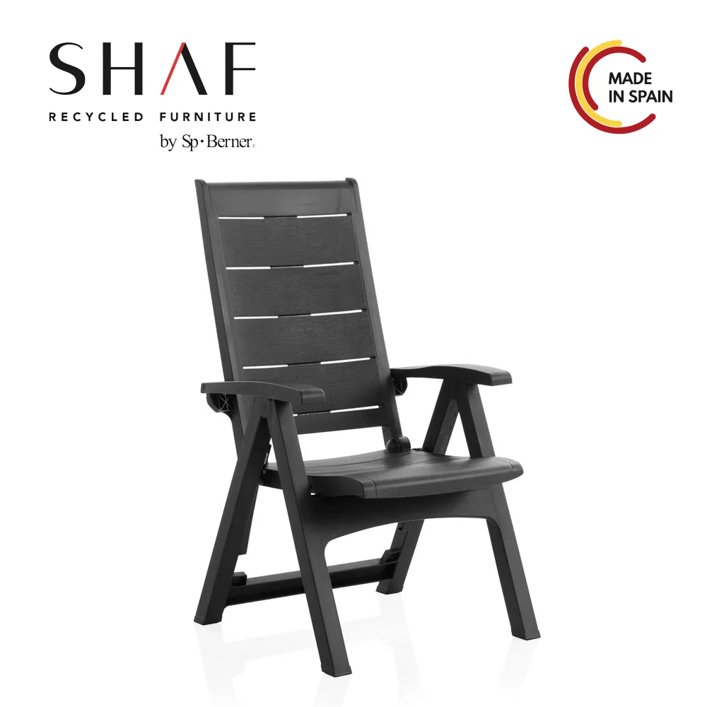Shaf Legno Berbaring Multiposition Pelana Untuk Taman Teras Atau Kolam Renang Wengue Dan Antrasit Kursi Taman Aliexpress