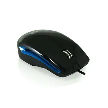 

Optical Mouse 3go advanz - 1200dpi - usb 2.0 - pvc glitter-color black/blue