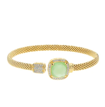 

Silver Bracelet with quartz and cubic zirconia sunlight sample 925