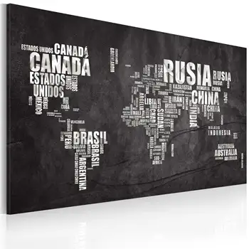 

Table-World Map (Spanish language)-60x40