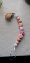 Cadena de Clip para chupete de bebé, soporte de madera, pinza para chupete, correa de correa, soporte para pezones para botella infantil, 2021
