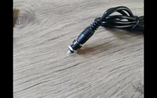 10/5/2 Uds 5,5x2,1mm alimentación DC Jack de alimentación hembra conector de montura de Panel adaptador de enchufe 2 terminales tipo 5,5*2,1 conector de CC