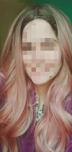 HAIR Wig Light Blonde Platinum Middle-Part Heat-Resistant Cosplay Brown Long-Wavy Natural