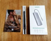 UGREEN-concentrador de red USB C, adaptador HDMI 10 en 1, USB C a USB 3,0, Dock para MacBook Pro, accesorios, USB-C tipo C 3,1, divisor