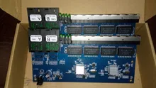 2G8E 1000M Ethernet Gigabit Ethernet de fibra óptica convertidor de medios de modo único 8 RJ45 UTP y 2 puerto de fibra óptica SC placa PCB