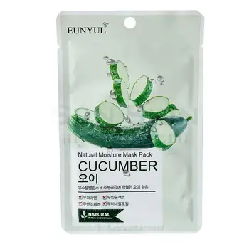 

Tissue facial mask with cucumber extract eunyul cucumber mask pack