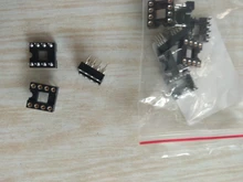 10 Uds DIP IC Chip enchufes adaptador de conector toma de corriente tipo soldadura 6Pin 8Pin 14Pin 16Pin 18Pin 20Pin 28Pin 32Pin 40Pin estrecho y ancho