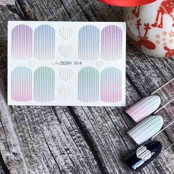 

Слайдер-дизайн Colibri Nail Art 3D-8 3D СЛАЙДЕРЫ COLIBRI