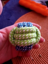 Puppy Chew Rope Ball Training-Tool Pet-Dog-Toys Molar Funny Teeth-Clean Outdoor Cotton