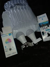 Light-Bulb Led-Lamp Tuya Dimmable Wifi Smart E27 White Alexa/google Home Work RGB 