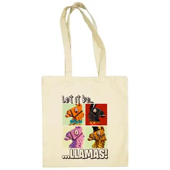 

Cloth bag Let It Be Flames