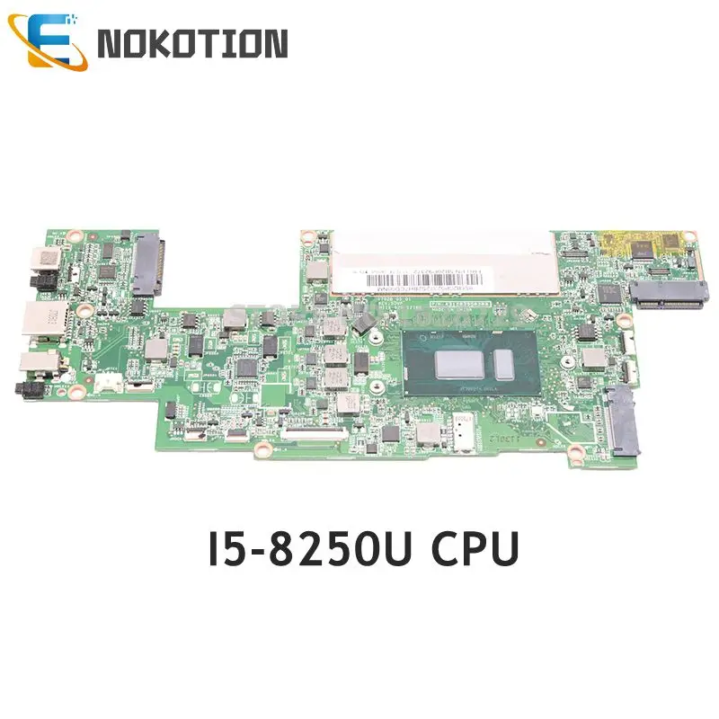 discount  NOKOTION 5B20P92372 431203950200 For Lenovo MB 3N81CG laptop motherboard SR3LA I5-8250U CPU full te