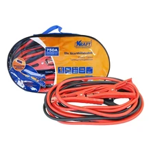 Пусковые провода KRAFT КТ 880004 750А(750 ампер,многожильный медный ССА провод, профессиональные зажимы, рабочая тем-ра