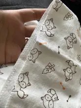 Ruyi-Manta de algodón para bebé, 4 unidades/paquete, 100%, supersuave, de franela, para recién nacido, 76x76CM