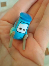 Disney Pixar Cars 3-Rayo McQueen Mater Pision Cup Mater 1:55, juguete de coche de aleación de Metal fundido a presión, regalo de cumpleaños para niños