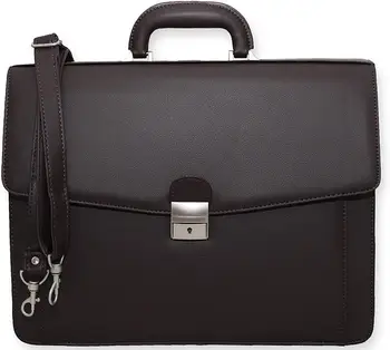 

BORSA CARTELLA VENTIQUATTRORE PORTADOCUMENTI 24 ORE VALIGETTA DA UFFICIO LAVORO (Marrone MA32) Marca: Ormi