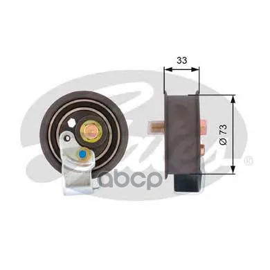 Ролик Натяжной Ремня Грм Audi A4 01/95-11/00 Gates арт. T43123