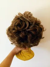 Pelucas sintéticas rizadas cortas StrongBeauty resistente al calor pelo de mujer peluca