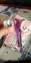 NATUHANA-extensiones de pestañas individuales de visón falso, 6 hileras, Color Azul, Morado, Pestañas postizas, salón profesional, Envío Gratis