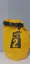 Bolsa impermeable de almacenamiento para natación, kayak, canoa, río, senderismo y canoa, 2L
