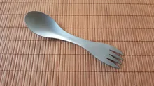 Titanium Spoon Tableware Fork Ultralight Tito Outdoor Camping Picnic Pure