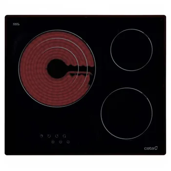 

Glass-Ceramic Hob Cata TT 603 60 cm (3 Cooking areas)
