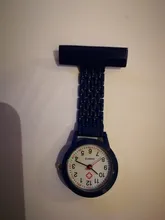 Enfermera reloj de cuarzo broche bolsillo Clip de broche enfermera bolsillo reloj de enfermería AIC88