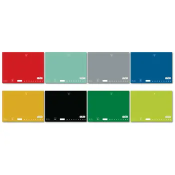 

Maxi notebooks A4 40fg + 2 80gr 1 Rigo monochrome 10 PezziPIGNA8.02