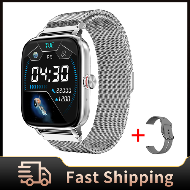 New Full Touch Smart Watch Men Women Bluetooth Call Fitness Tracker Heart Rate Sport Smart Watch Wristwatch for Android IOS