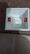 Atlectric-Mounting-Box Socket Cassette-Switch Internal White Hidden 86 Red Concealed