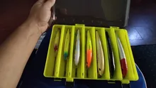 Tackle-Box Bait-Hooks Fishing-Lure BEARKING Double-Sided Compartments Professional
