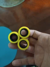 Anti-estrés anillos magnéticos Fidget abrir juguete RingTools niños magnético anillo de dedo anillo de Spinner para adultos juguetes de la descompresión