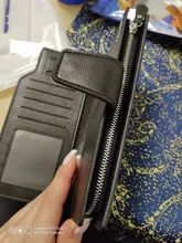 Carteras de hombre Baellerry estilo largo de alta calidad de titular de la tarjeta de hombre bolso cremallera de gran capacidad marca PU Cartera de cuero para hombres