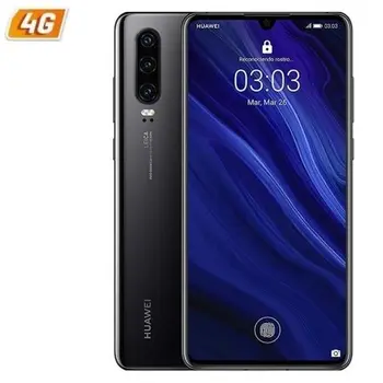 

Smartphone huawei Mobile p30 black - 6.1 '/15.4cm-camera (40 + 16 + 8mp)/32mp - kirin 980 - 128gb - 6gb ram - dual sim - android 9