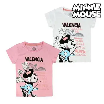 

Child's Short Sleeve T-Shirt Valencia Minnie Mouse 73489
