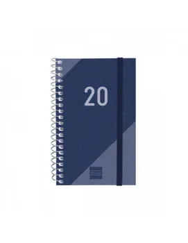 

SPIRAL AGENDA YEAR BLUE WEEK VIEW LANDSCAPE E3 85X127X9 MM 2020 FINOCAM
