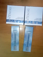 Osmantus de oro parches máscara + ojo Crema para Ojos líneas crema hidratante para los ojos removedor de círculo oscuro Anti-hinchazón