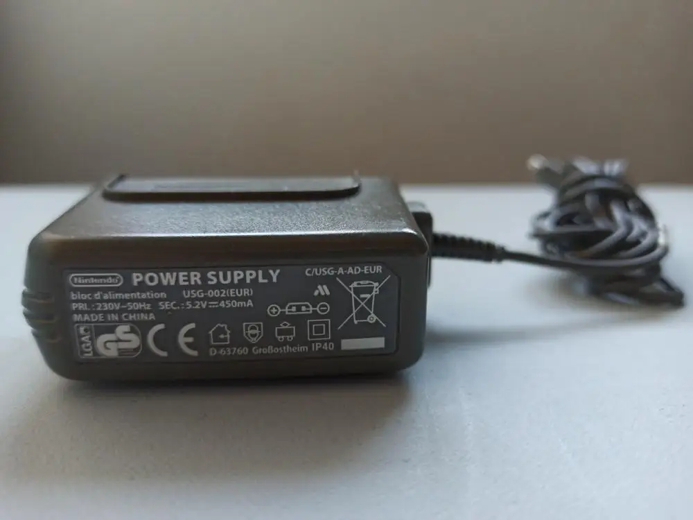 Nintendo Ds Usg 002 Eur 5 2v 450ma Chargeur D Origine Utilise Aliexpress Nintendo Ds Usg 002 Eur 5 2v 450ma Chargeur D Origine Utilise Aliexpress