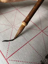 EZONE pelo de comadreja escribir cepillo chino tradicional escritura a mano practicar caligrafía cepillo guión Regular de oficina