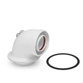 

Coaxial curve 90º Cointra White